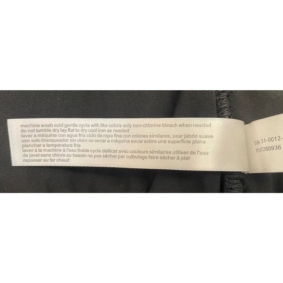 Eloquii Black Strapless Jumpsuit With Attached Sash/Drape Size 16 NWT Runched - Picture 7 of 7